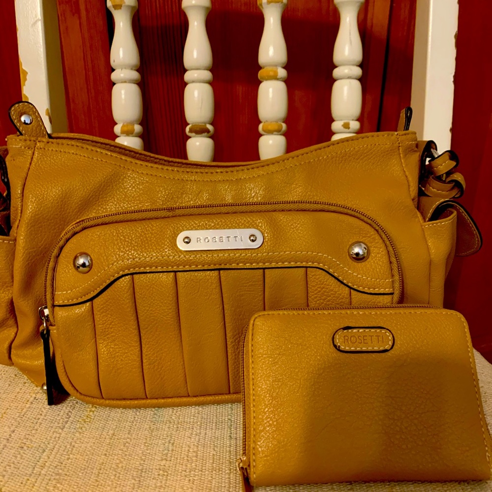 Rosetti Purse with Matching Wallet